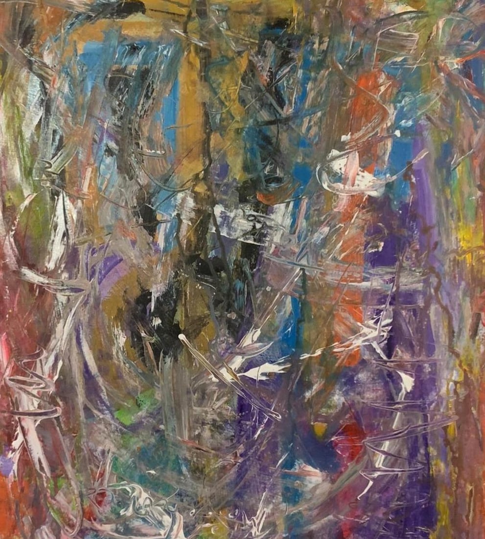 Gbemileke Blessing Adegboro, The Way I'm Feeling - 21st Century, Contemporary, Abstract, Mixed - 5