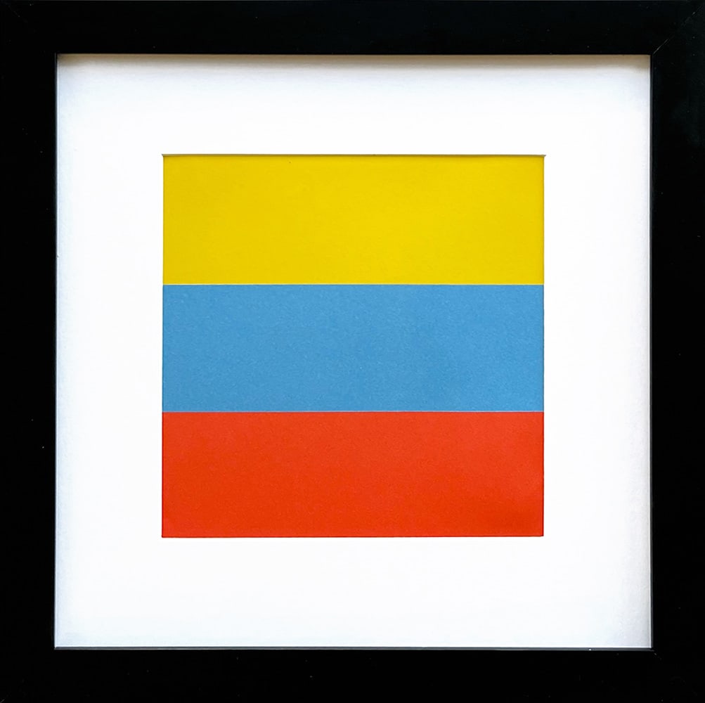 Ellsworth Kelly Linogravure Line Form Color 2 (1 of 2)