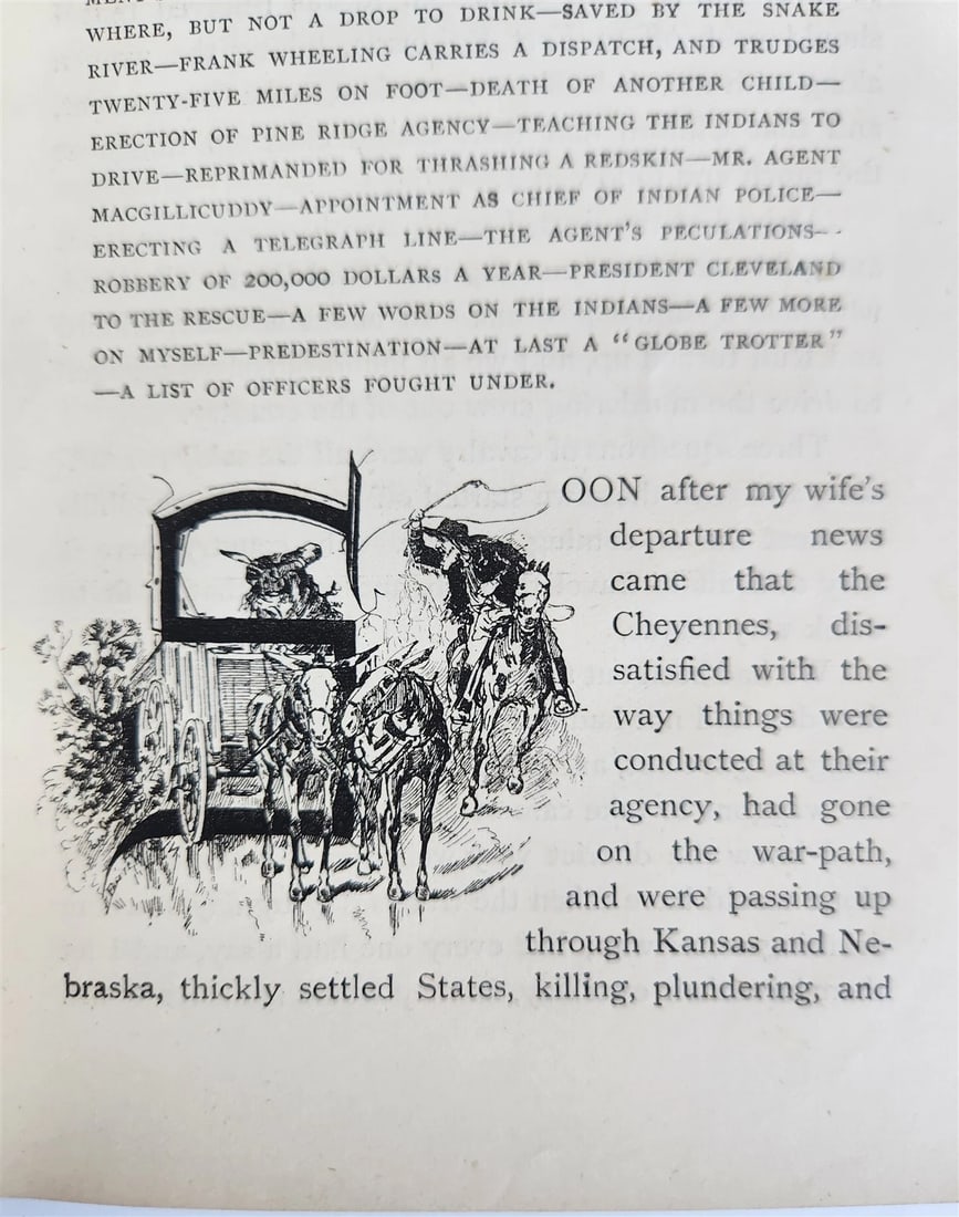1889 FIFTY YEARS ON THE TRAIL Story of Western Life O'REILLY antique AMERICANA - 11