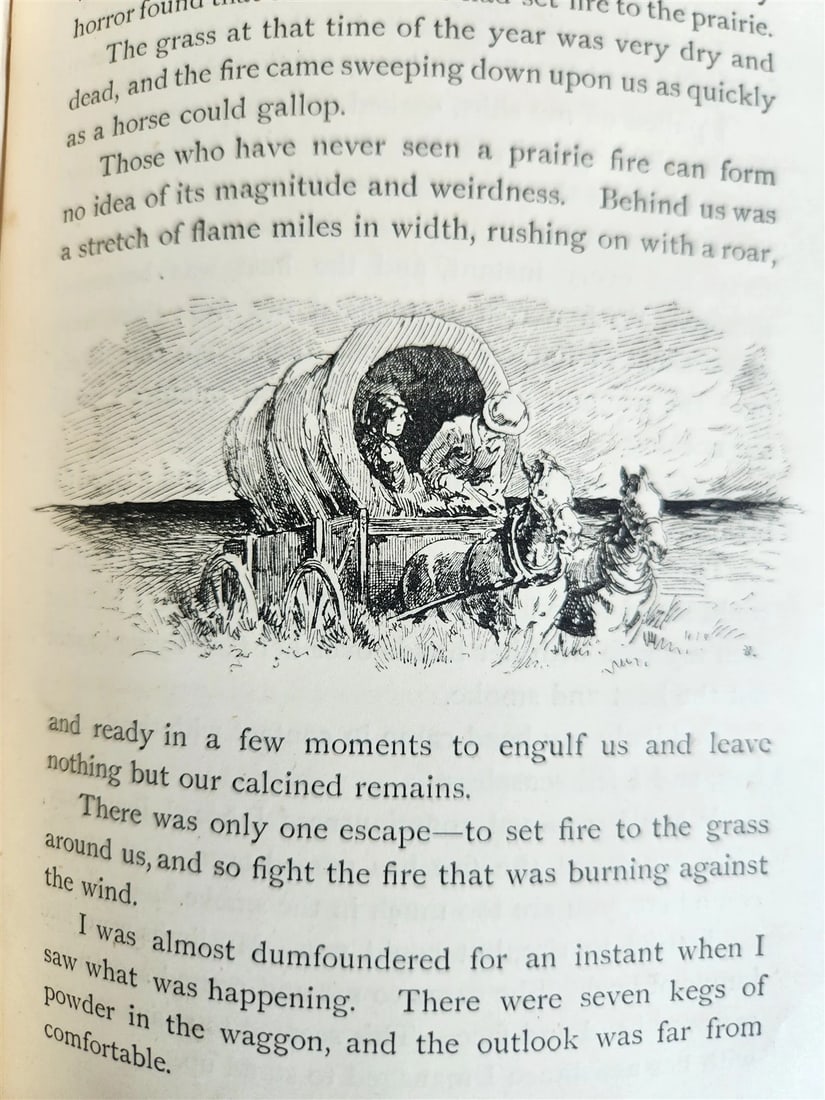 1889 FIFTY YEARS ON THE TRAIL Story of Western Life O'REILLY antique AMERICANA - 13