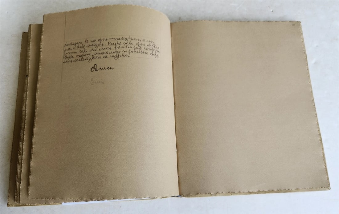 MANUSCRIPT in ITALIAN IMITATIO CHRISTI VELLUM BOUND - 10