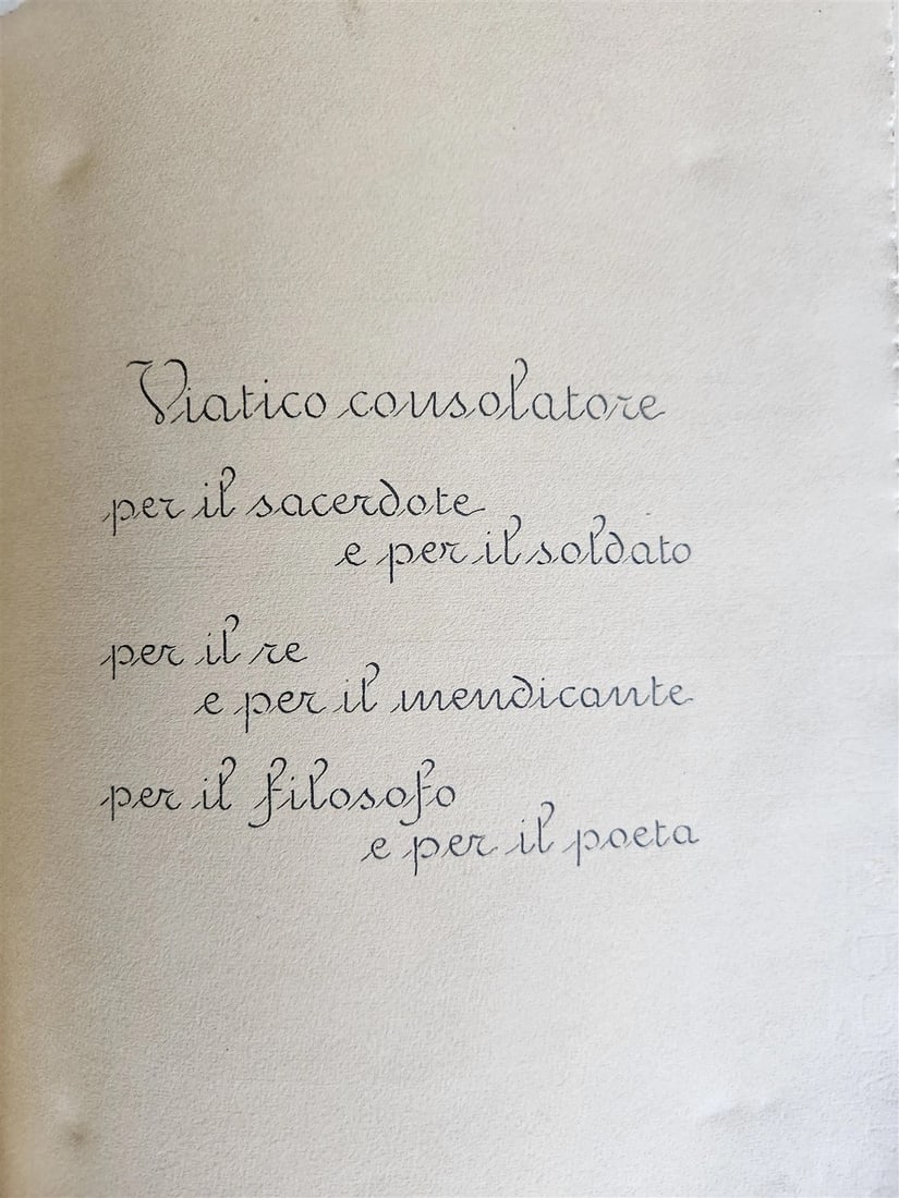 MANUSCRIPT in ITALIAN IMITATIO CHRISTI VELLUM BOUND - 4