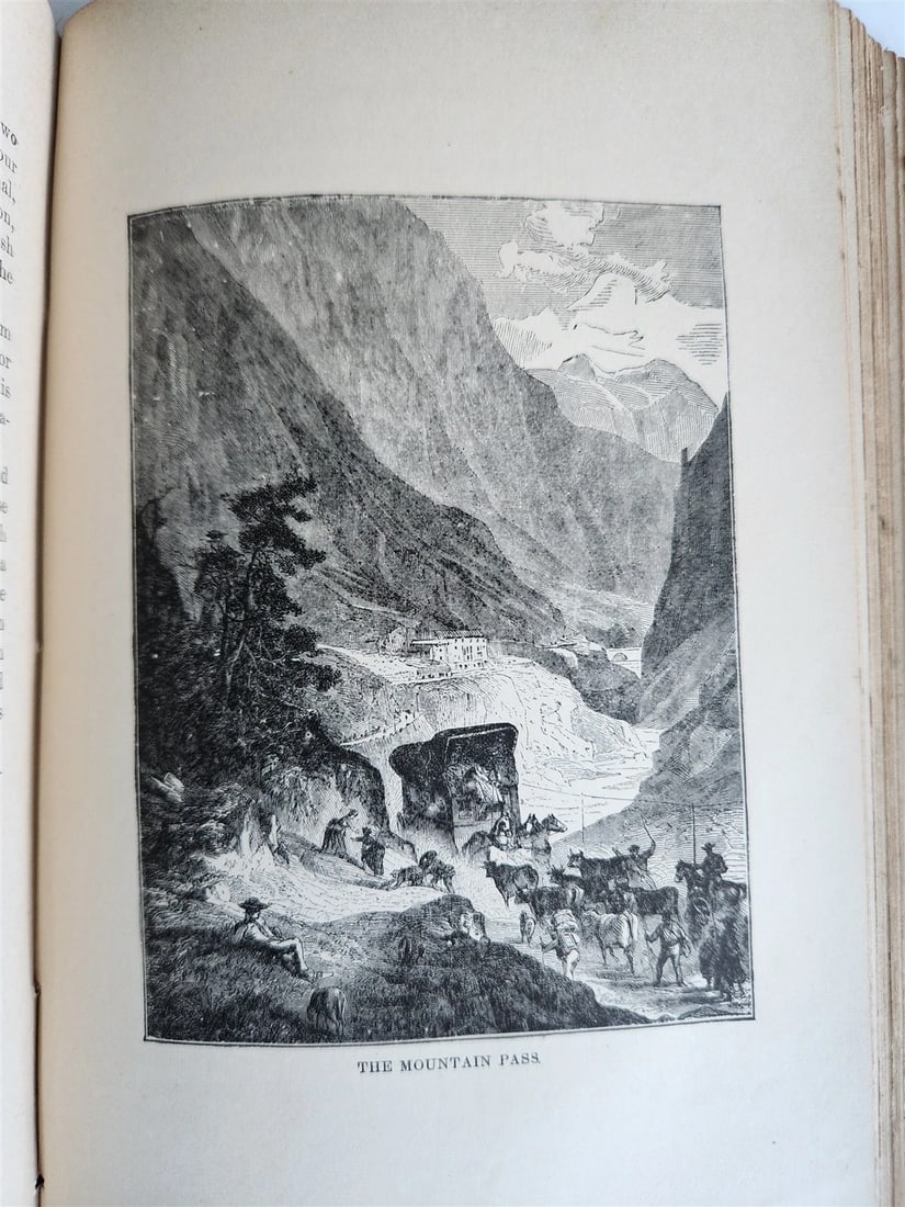 1880 TRAMP ABROAD by MARK TWAIN antique ILLUSTRATED 1st AMERICAN EDITION - 17