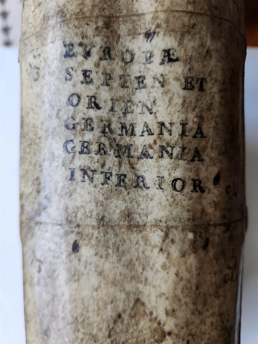 1640 THEATRUM ORBIS TERRARUM SIVE ATLAS NOVUS by J. BLAEU antique VELLUM BINDING - 6