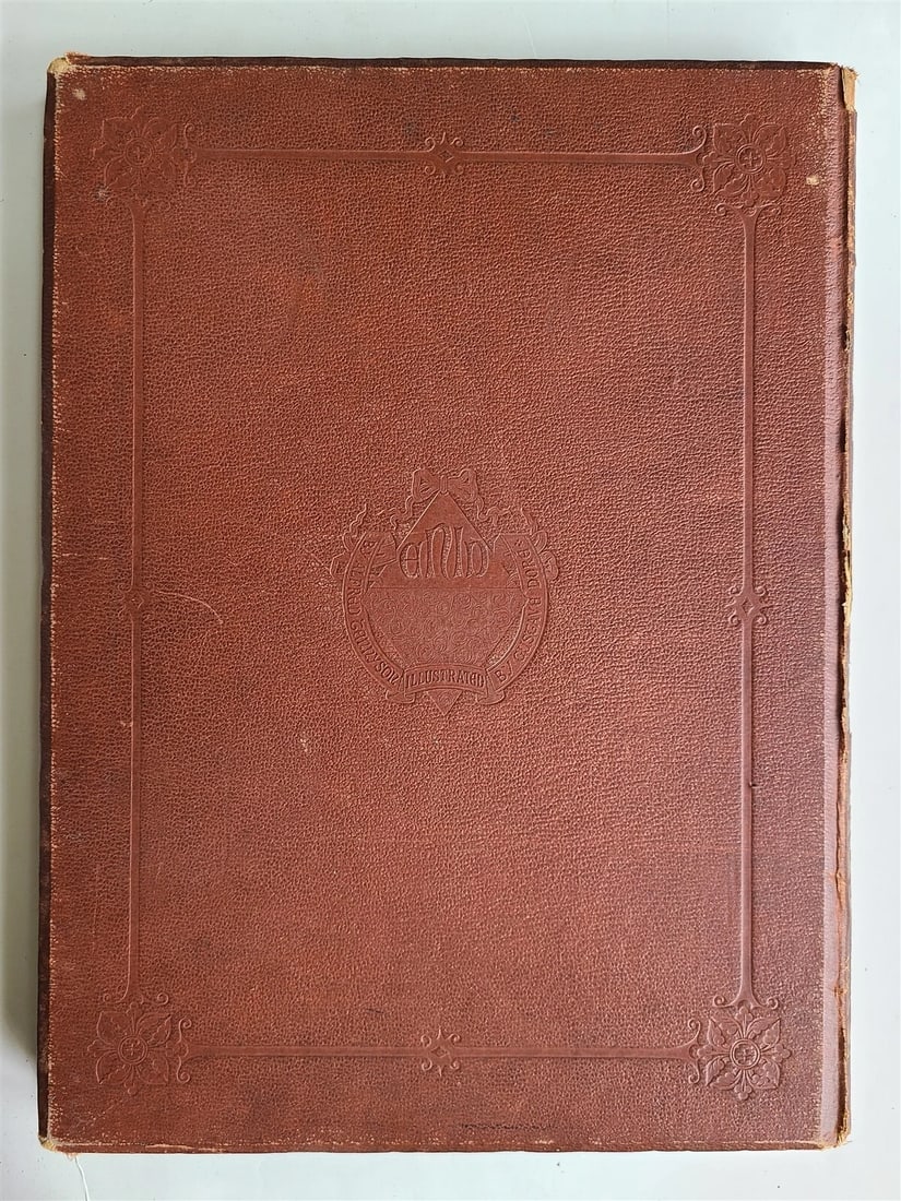 1868 GUSTAVE DORE ILLUSTRATED ENID by ALFRED TENNYSON antique FOLIO poetry - 13