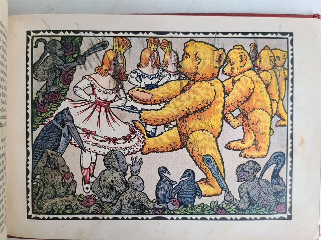 1924 CHILDRENS BOOK ILLUSTRATED RARE antique by Dora Barnas HANSEN'S ADVENTURE: Title: 1924 CHILDRENS BOOK ILLUSTRATED RARE antique by Dora Barnas HANSEN'S ADVENTURE Description: "Barnas, D. Hanschens Abenteuer. Ein Marchenbuch (Hansen's adventure. A fairy tale book) Leipzig,