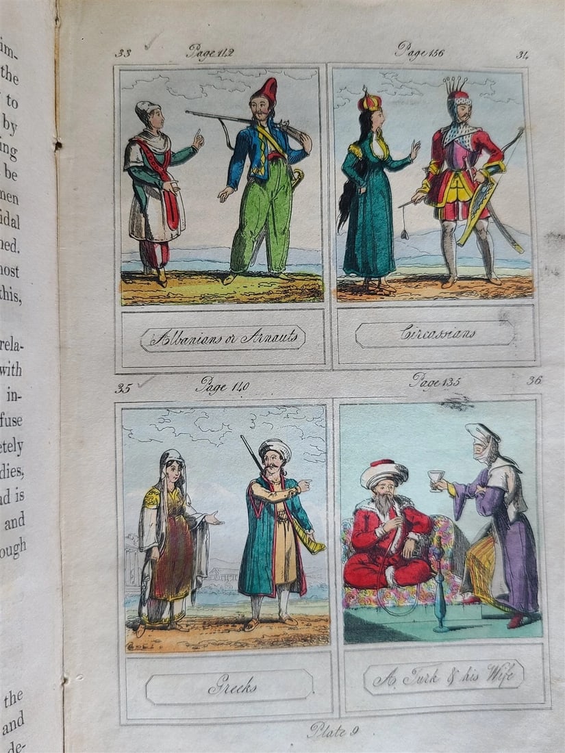 1827 COSMORAMA antique illustrated CHILDREN BOOK - 15