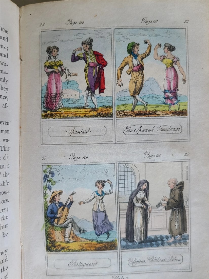 1827 COSMORAMA antique illustrated CHILDREN BOOK - 17