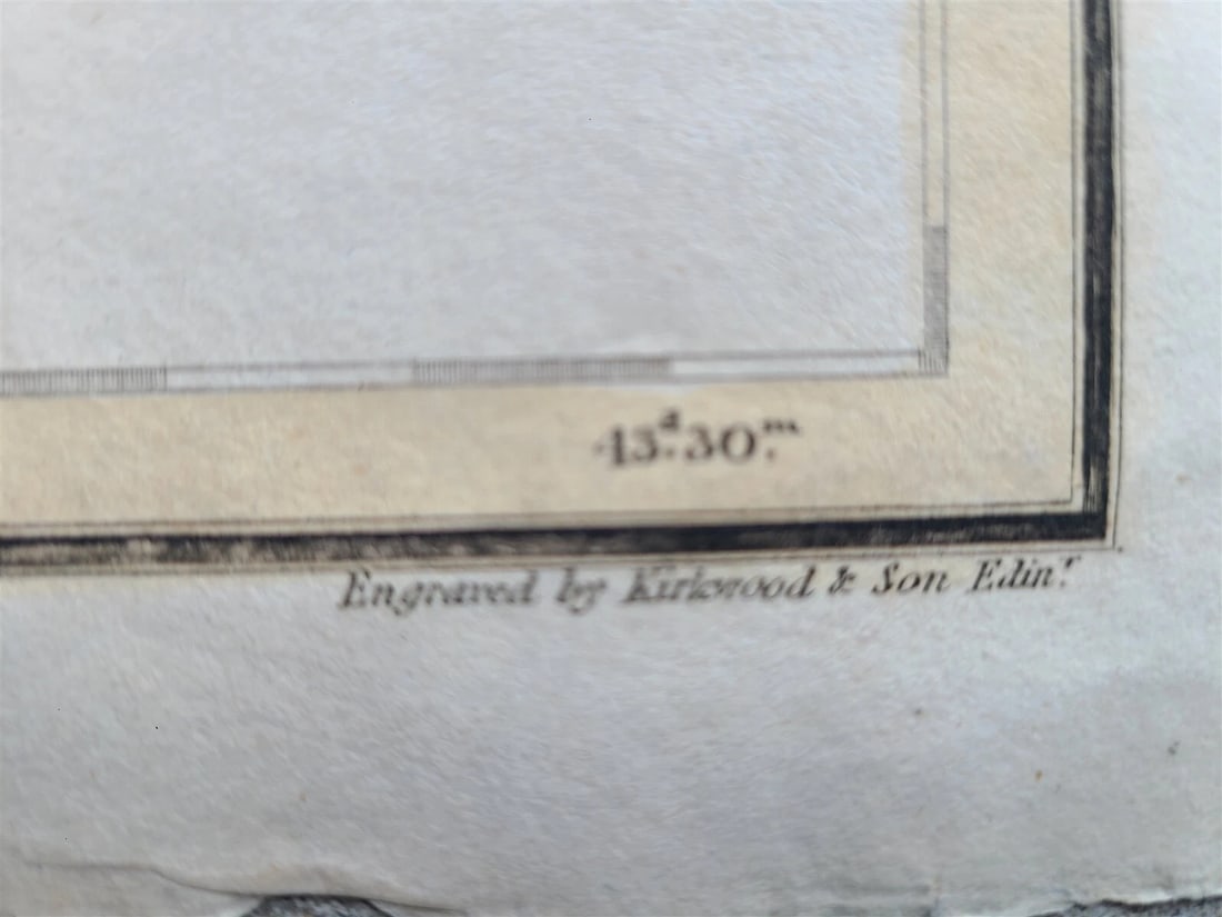 1814 MAP of WEST INDIA ISLANDS Carribean MARTINICO & DOMINICA antique 21 x 28" - 8