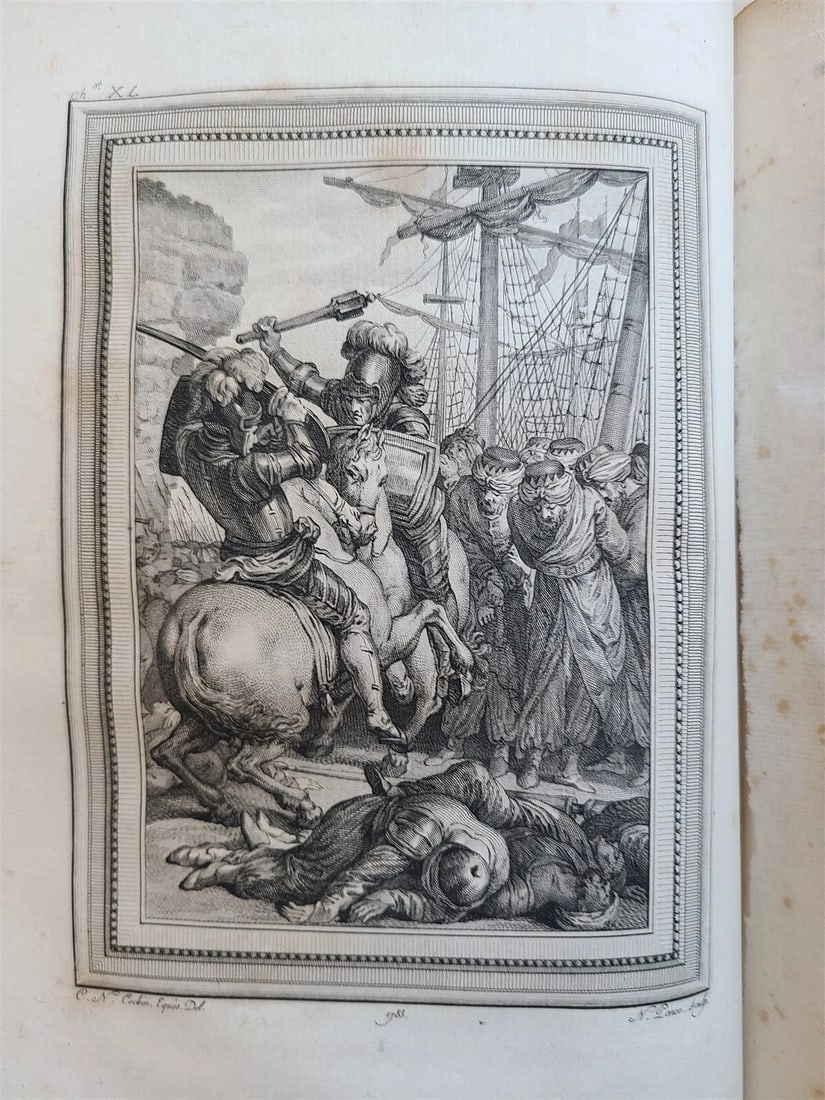 1775-83 ORLANDO FURIOSO by LODOVICO ARIOSTO 4 VOLUMES antique ILLUSTRATED POETRY - 11