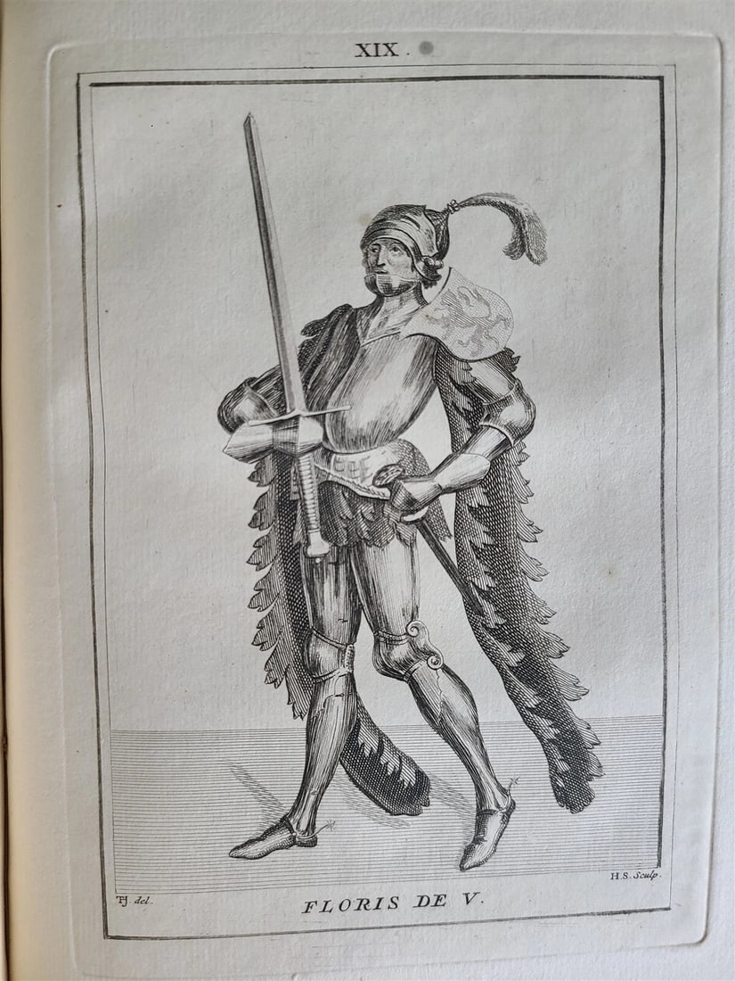 1745 NETHERLANDS HISTORY antique ILLUSTRATED w/ 32 PLATES De graaven van Holland: Title: 1745 NETHERLANDS HISTORY antique ILLUSTRATED w/ 32 PLATES De graaven van Holland Description: "[Netherlands]. Langendyk, P. De graaven van Holland, in jaardichten beschreven. Haarlem, J. Bosch,