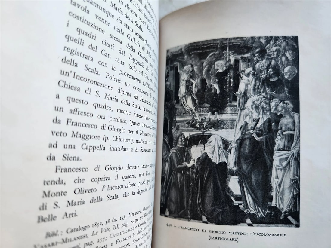1933 LA REGIA PINACOTECA DI SIENA antique ILLUSTRATED - 12