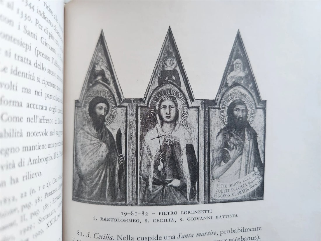 1933 LA REGIA PINACOTECA DI SIENA antique ILLUSTRATED - 13