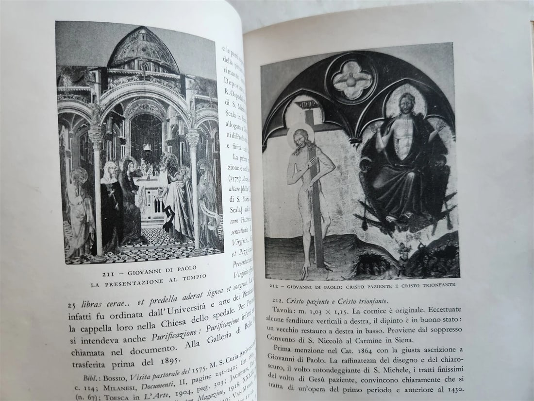 1933 LA REGIA PINACOTECA DI SIENA antique ILLUSTRATED - 15