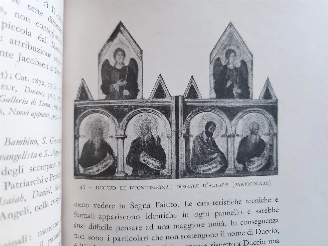 1933 LA REGIA PINACOTECA DI SIENA antique ILLUSTRATED - 16