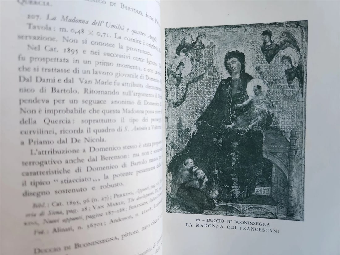 1933 LA REGIA PINACOTECA DI SIENA antique ILLUSTRATED - 5