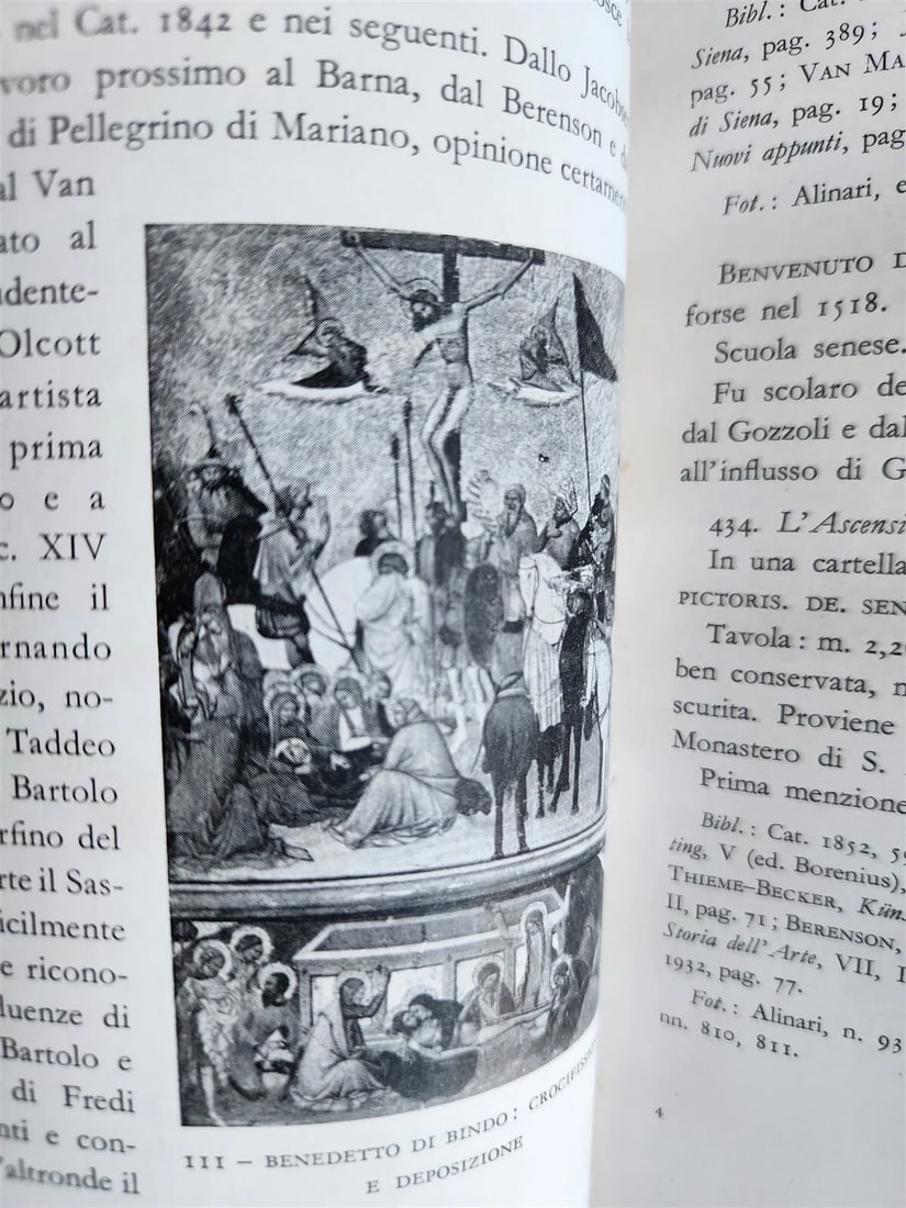 1933 LA REGIA PINACOTECA DI SIENA antique ILLUSTRATED - 6