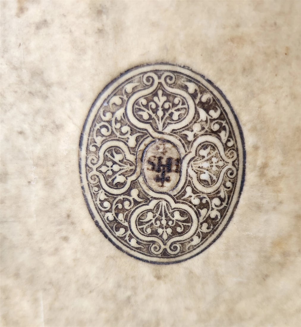 1602 HISTORY of POPES by Anastasius Bibliothecarius antique VELLUM - 5