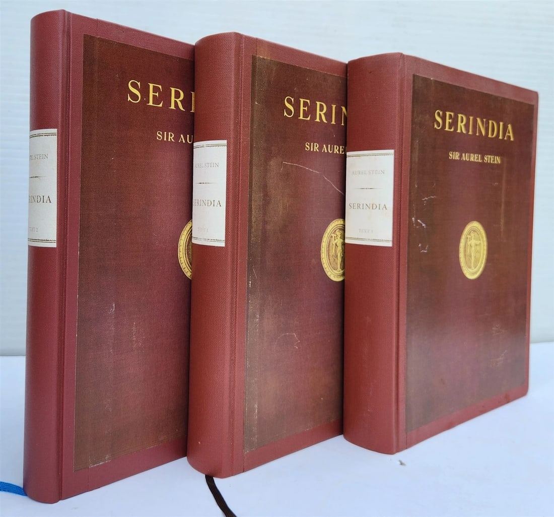 2013 SERINDIA Report of Explorations in Central Asia & China ILLUSTRATED: Title: 2013 SERINDIA Report of Explorations in Central Asia & China ILLUSTRATED Description: "Stein, Marc Aurel. Sir. Serindia: Detailed Report of Explorations in Central Asia and Westernmost China. G
