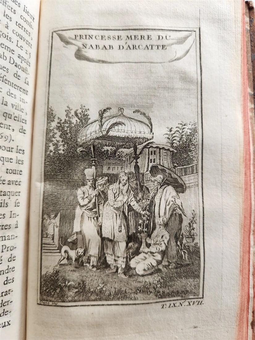 1751 HISTOIRE des VOYAGES VOL. 36 antique illustrated TRAVELS to INDIA: Title: 1751 HISTOIRE des VOYAGES VOL. 36 antique illustrated TRAVELS to INDIA Description: "HISTOIRE GENERALE des VOYAGES ou NOUVELLE COLLECTION de toutes les relations de voïages par mer et par