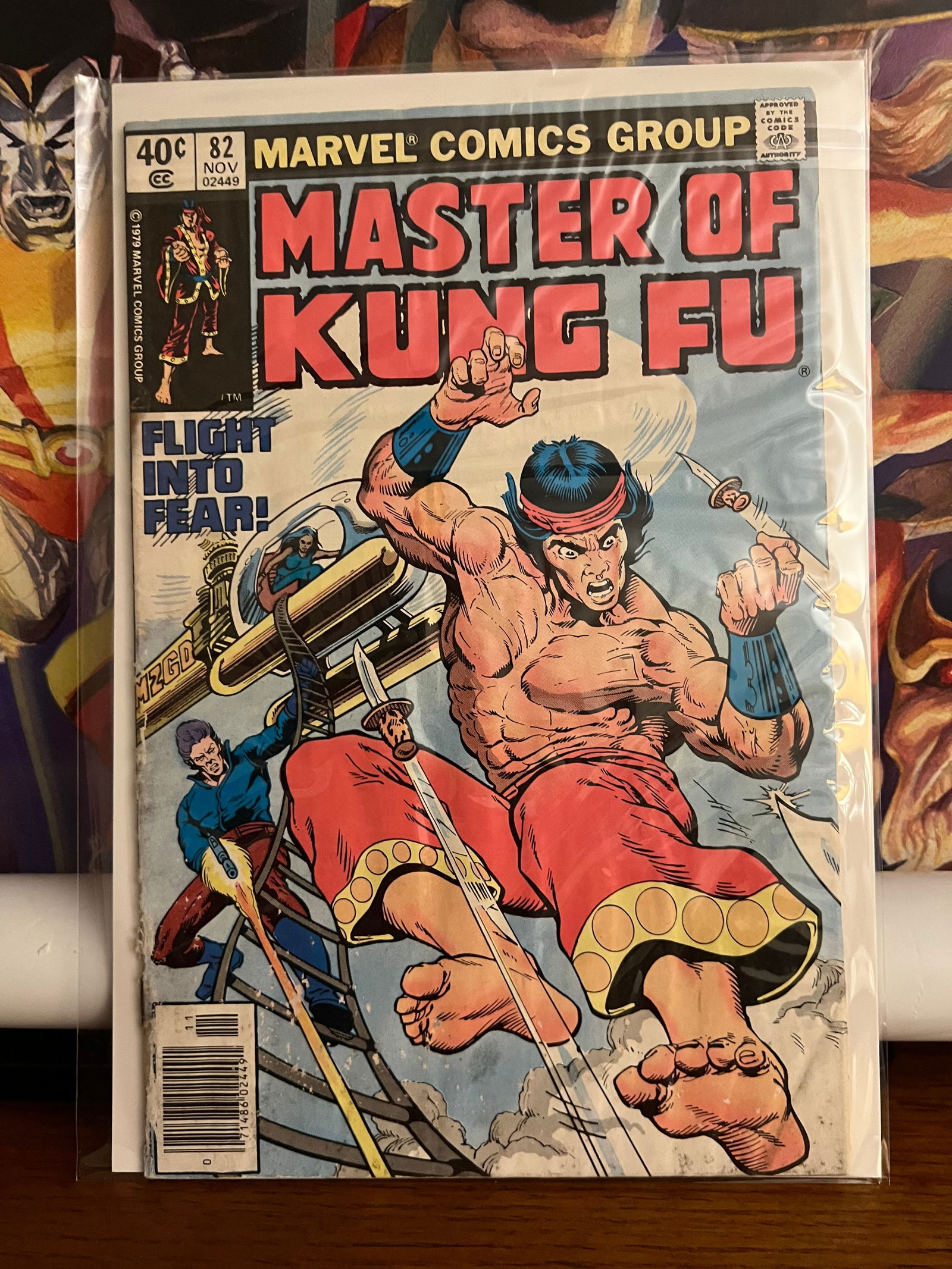 Master of Kung Fu #82: Title: Master of Kung Fu #82 Description: Description: Date Period: 1979 Materials: Marvel Comics Reserve: $15.00 Shipping: Domestic: Shipping rates are determined by destination International: For