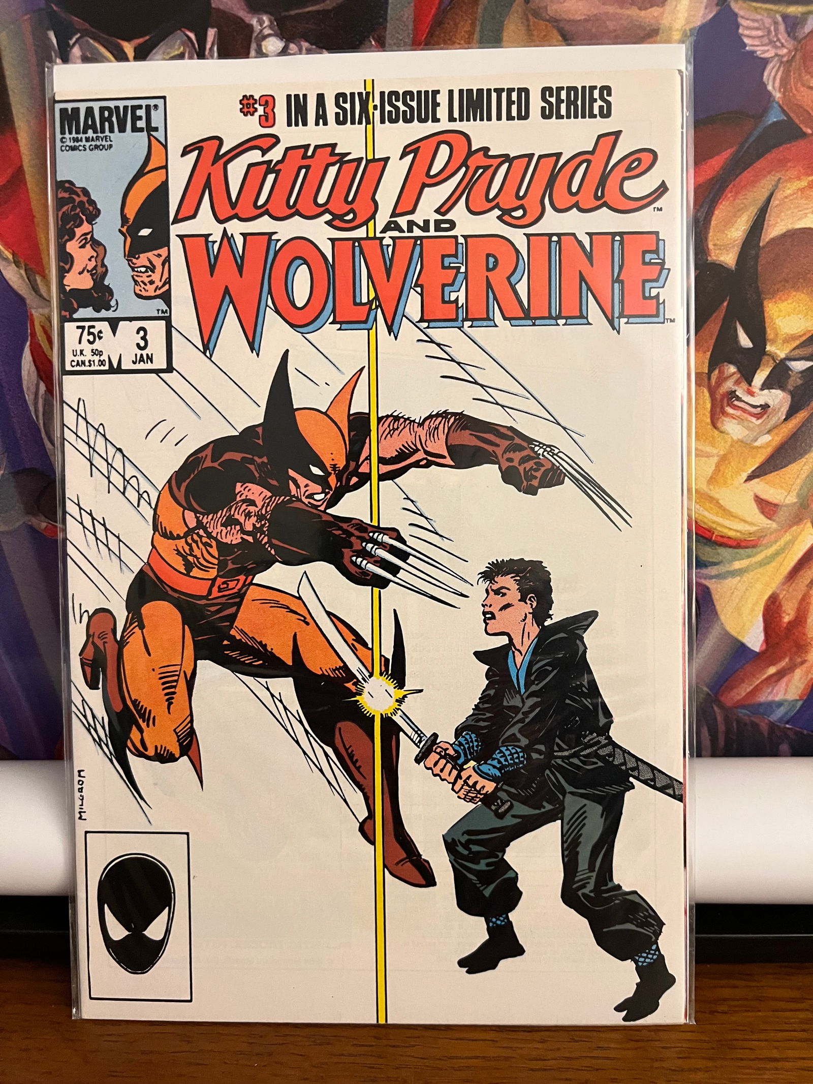 Kitty Pryde & Wolverine #3: Title: Kitty Pryde & Wolverine #3 Description: Description: lverine Date Period: 1984Materials: Marvel Reserve: $12.00 Shipping:Domestic: Shipping rates are determined by destinationInternational: