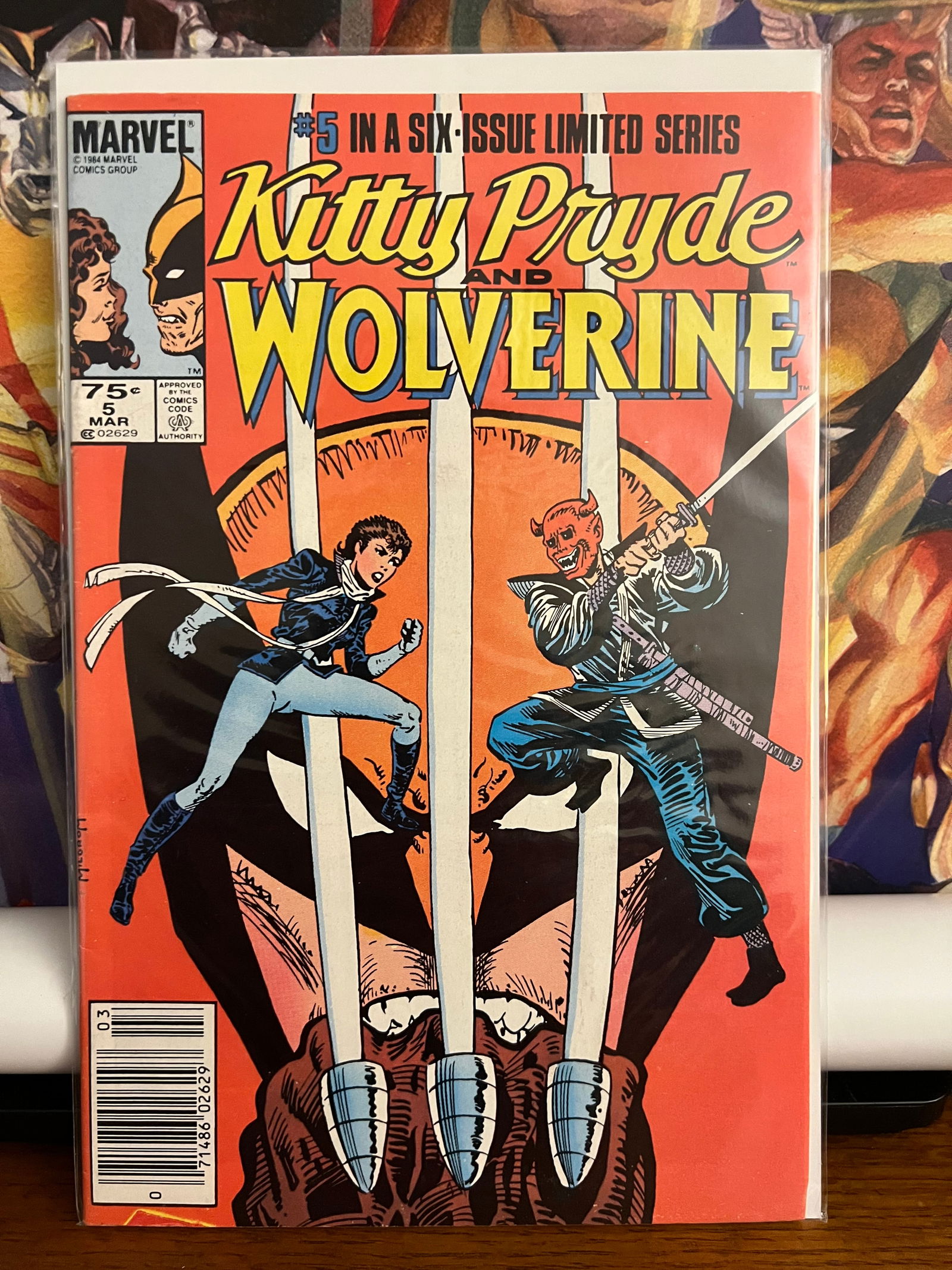 Kitty Pryde &Wolverine #5: Title: Kitty Pryde &Wolverine #5 Description: Description: Date Period: 1985Materials: Marvel Reserve: $12.00 Shipping:Domestic: Shipping rates are determined by destinationInternational: Foreign