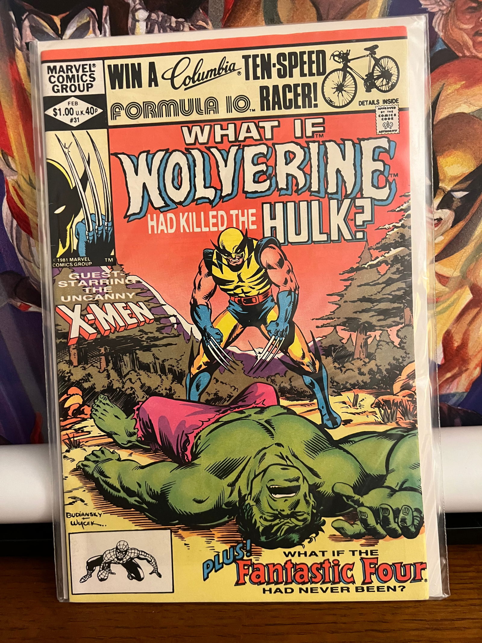 What if Woverine had killed the Hulk #31: Title: What if Woverine had killed the Hulk? #31 Description: Description: Date Period: 1981Materials: Marvel Reserve: $25.00 Shipping:Domestic: Shipping rates are determined by