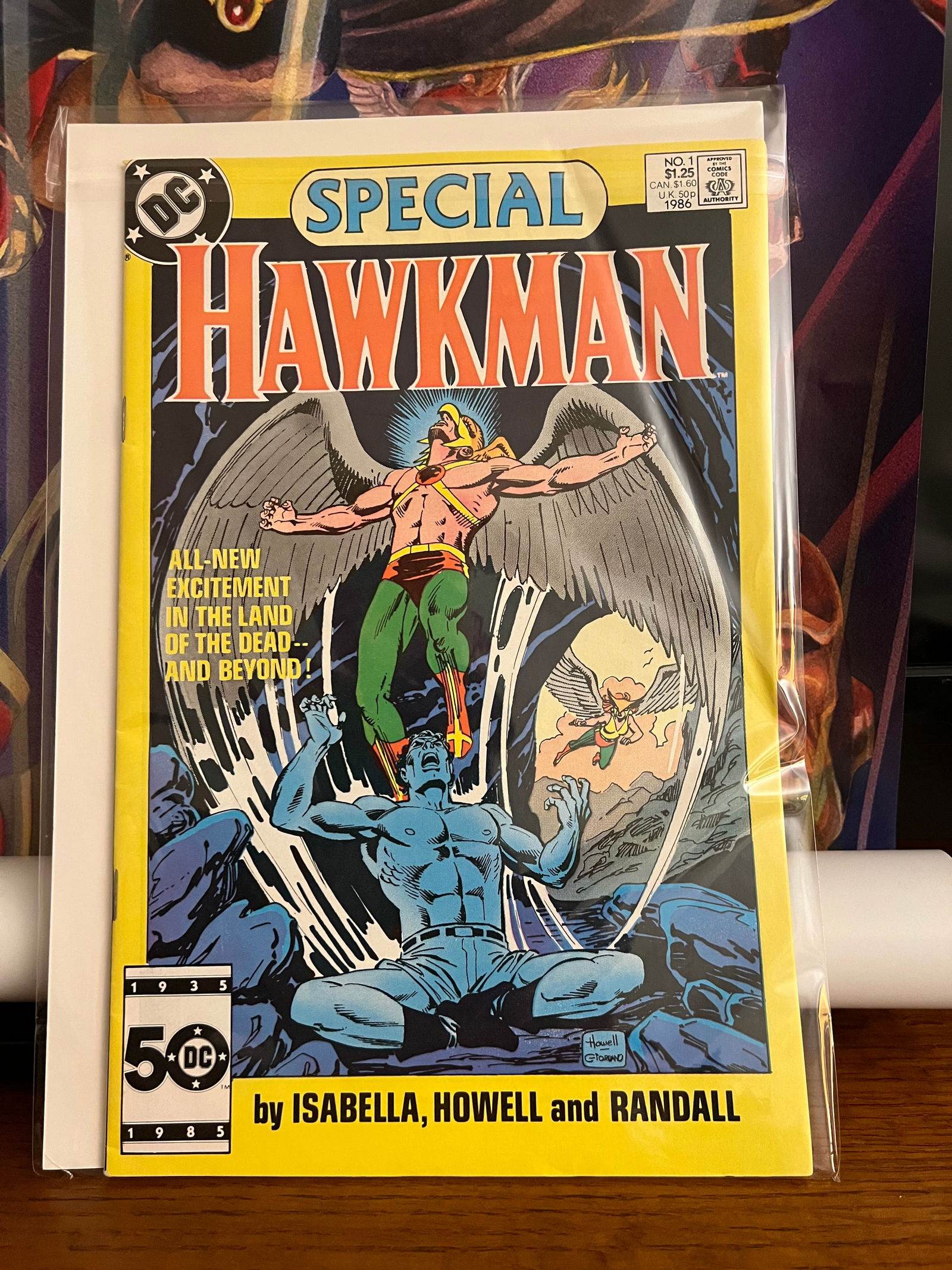 Special Hawkman #1: Title: Special Hawkman #1 Description: Description: Date Period: 1985 Materials: DC Comics Reserve: $15.00 Shipping: Domestic: Shipping rates are determined by destination International: Foreign sh