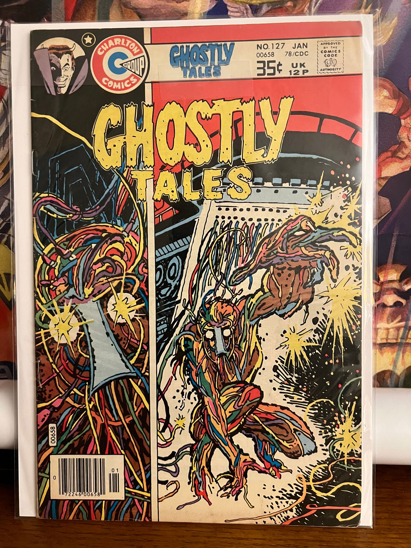 Ghostly Tales #162 / Steve Ditko Horor Art: Title: Ghostly Tales #162 / Steve Ditko Horor Art Description: Description: Date Period: 1983Materials: Charlton Comics Reserve: $17.00 Shipping:Domestic: Shipping rates are determined by