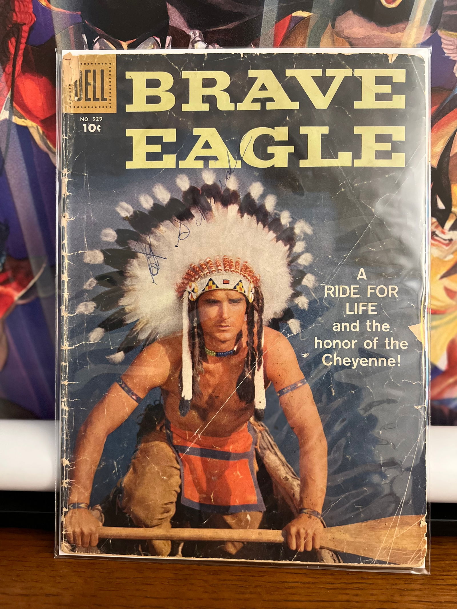 Brave Eagle929: Title: Brave Eagle929 Description: Description: Date Period: 1958 Materials: Dell Comics Reserve: $12.00 Shipping: Domestic: Shipping rates are determined by destination International: Foreign ship