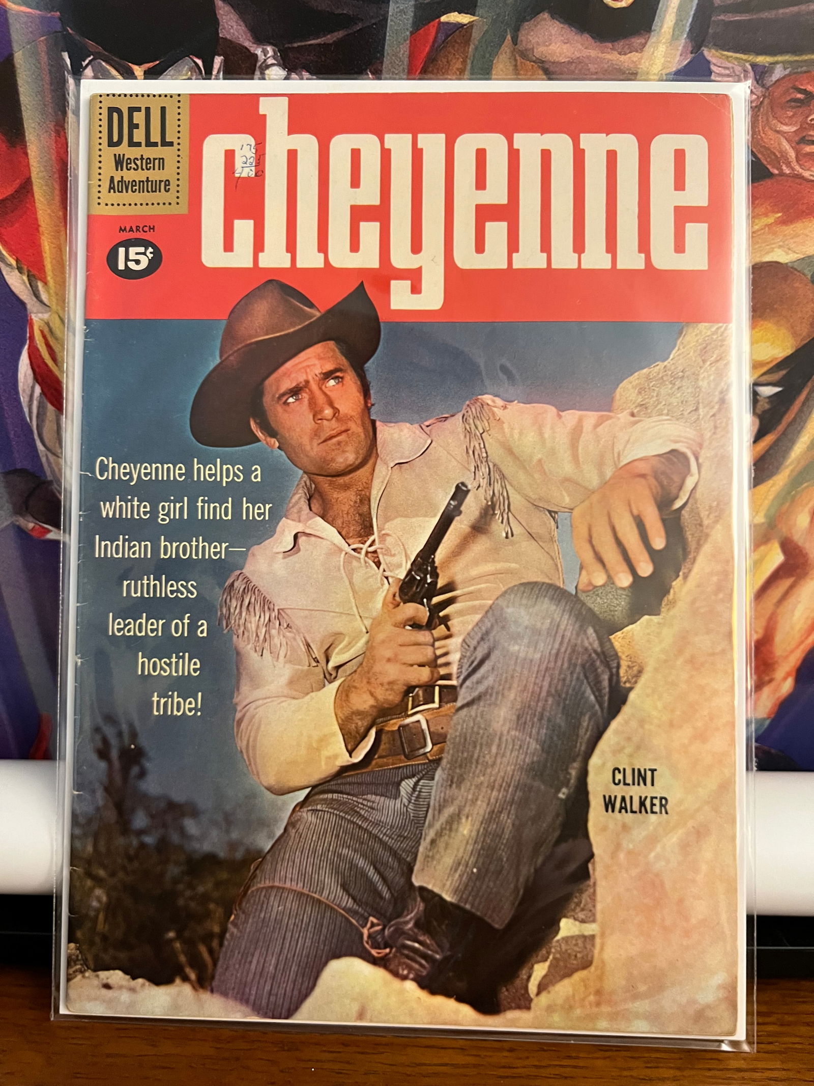 Cheyenne 20: Title: Cheyenne 20 Description: Description: Date Period: 1961 Materials: Dell Comics Reserve: $30.00 Shipping: Domestic: Shipping rates are determined by destination International: Foreign shippin