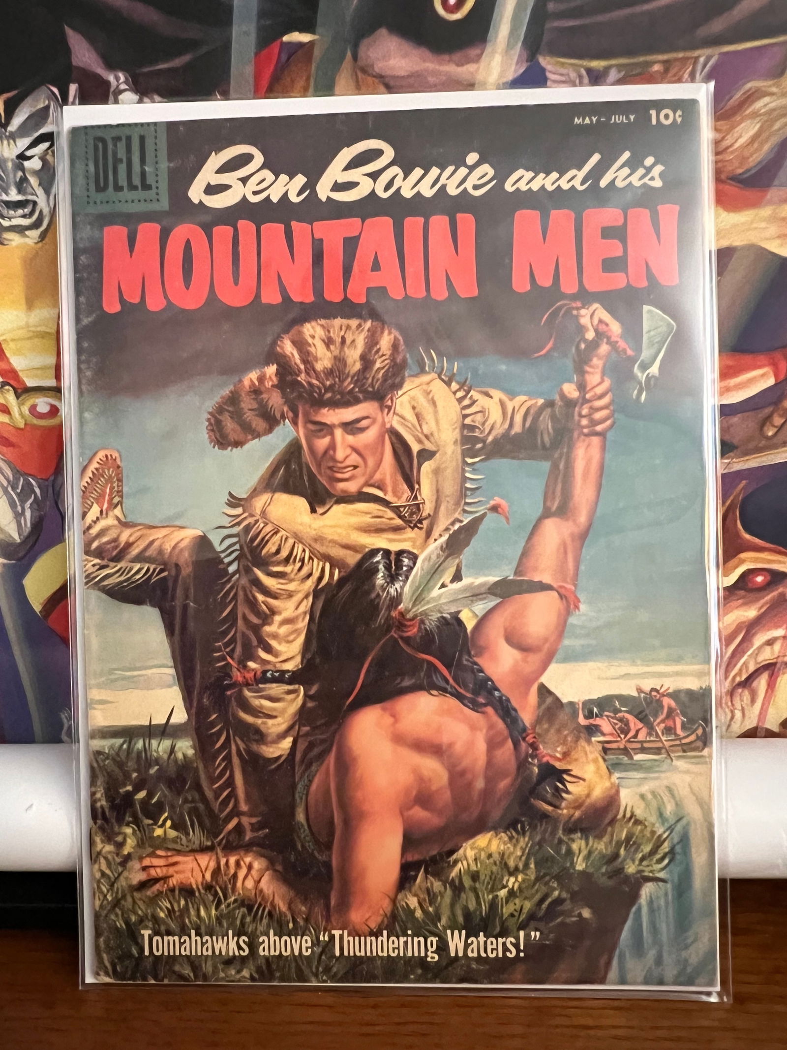 Ben Bowie & his Mountain Men #15: Title: Ben Bowie & his Mountain Men #15 Description: Description: Date Period: 1958Materials: Dell Comics Reserve: $20.00 Shipping:Domestic: Shipping rates are determined by