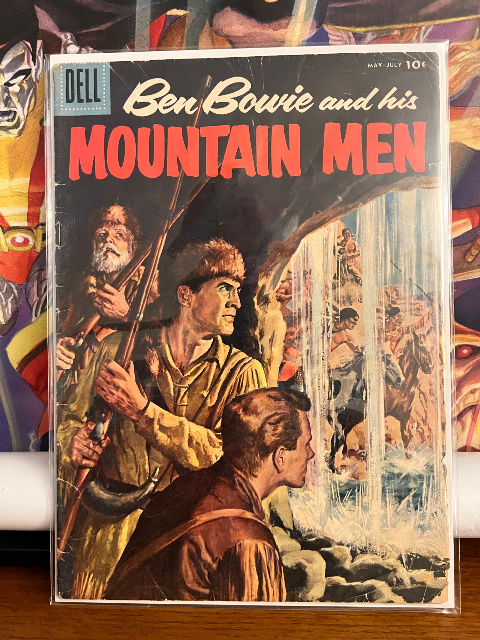 Ben Bowie &his Mountain Men 11: Title: Ben Bowie &his Mountain Men 11 Description: Description: Date Period: 1957Materials: Dell Comics Reserve: $13.00 Shipping:Domestic: Shipping rates are determined by destinationInternational: