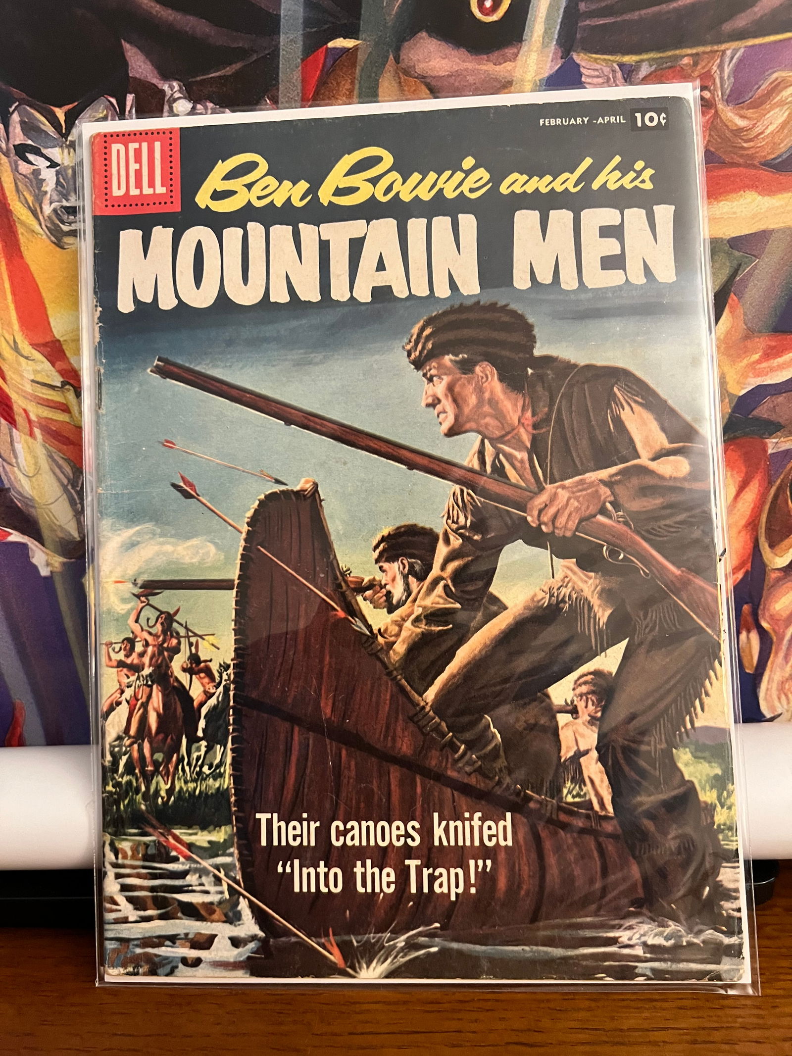 Ben Bowie & his Mountain Men 14: Title: Ben Bowie & his Mountain Men 14 Description: Description: Date Period: 1958Materials: Dell Comics Reserve: $16.00 Shipping:Domestic: Shipping rates are determined by