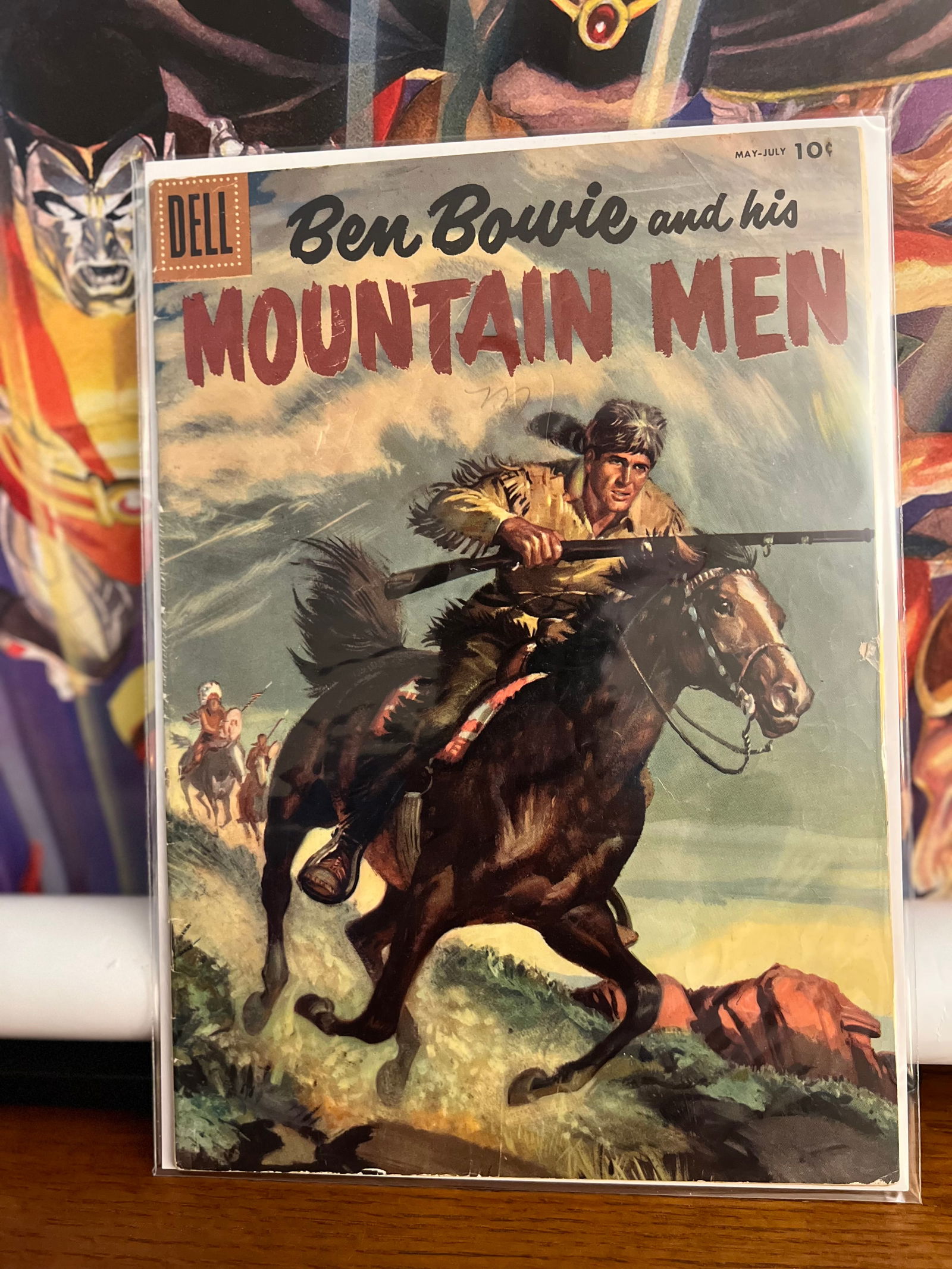 Ben Bowie & his Mountain men #7: Title: Ben Bowie & his Mountain men #7 Description: Description: Date Period: 1956Materials: Dell Comics Reserve: $12.00 Shipping:Domestic: Shipping rates are determined by