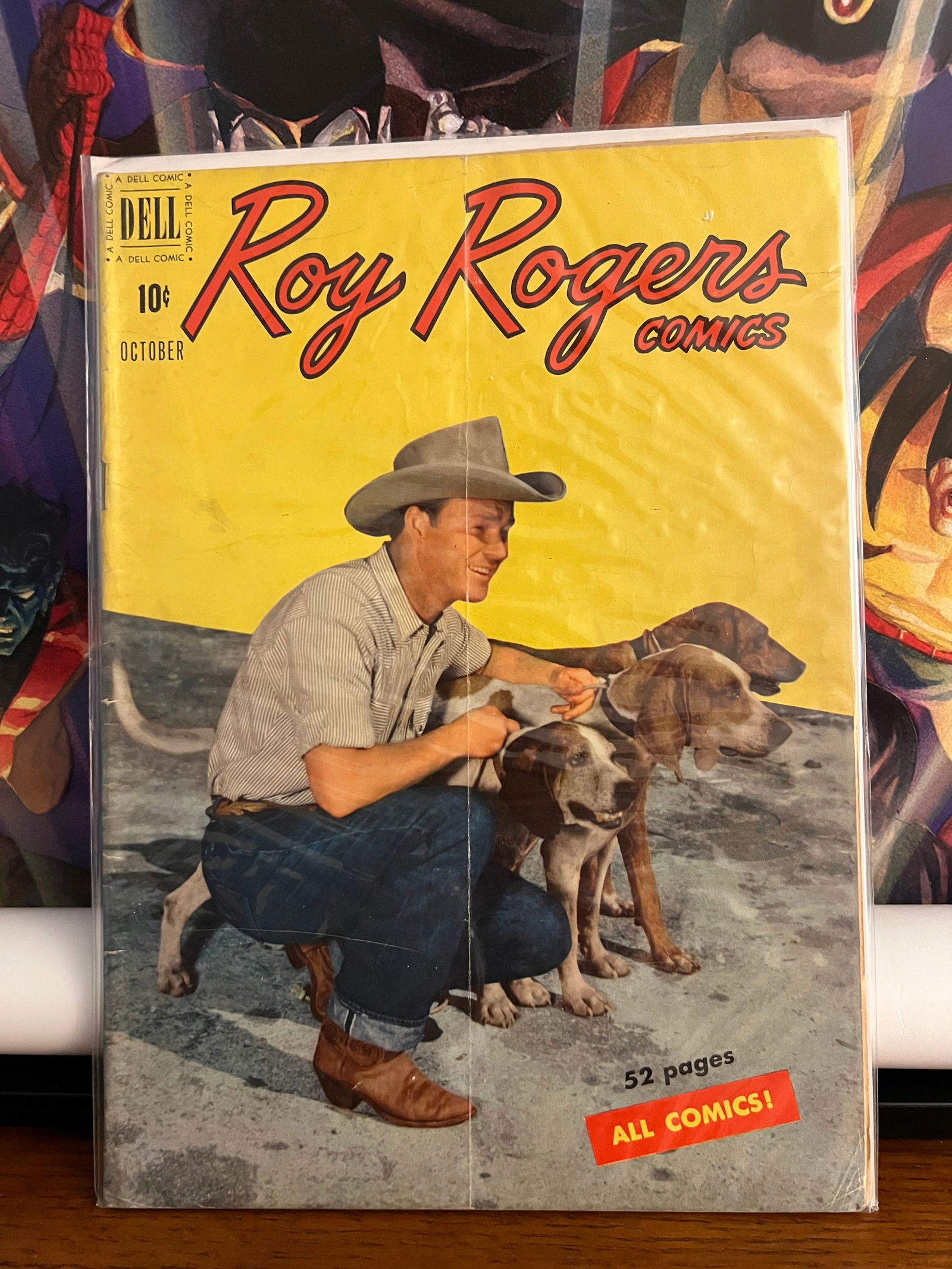 Roy Rogers Comics Vol.1, #34: Title: Roy Rogers Comics Vol.1, #34 Description: Description: Date Period: 1950Materials: Dell Comics Reserve: $48.00 Shipping:Domestic: Shipping rates are determined by destinationInternational: