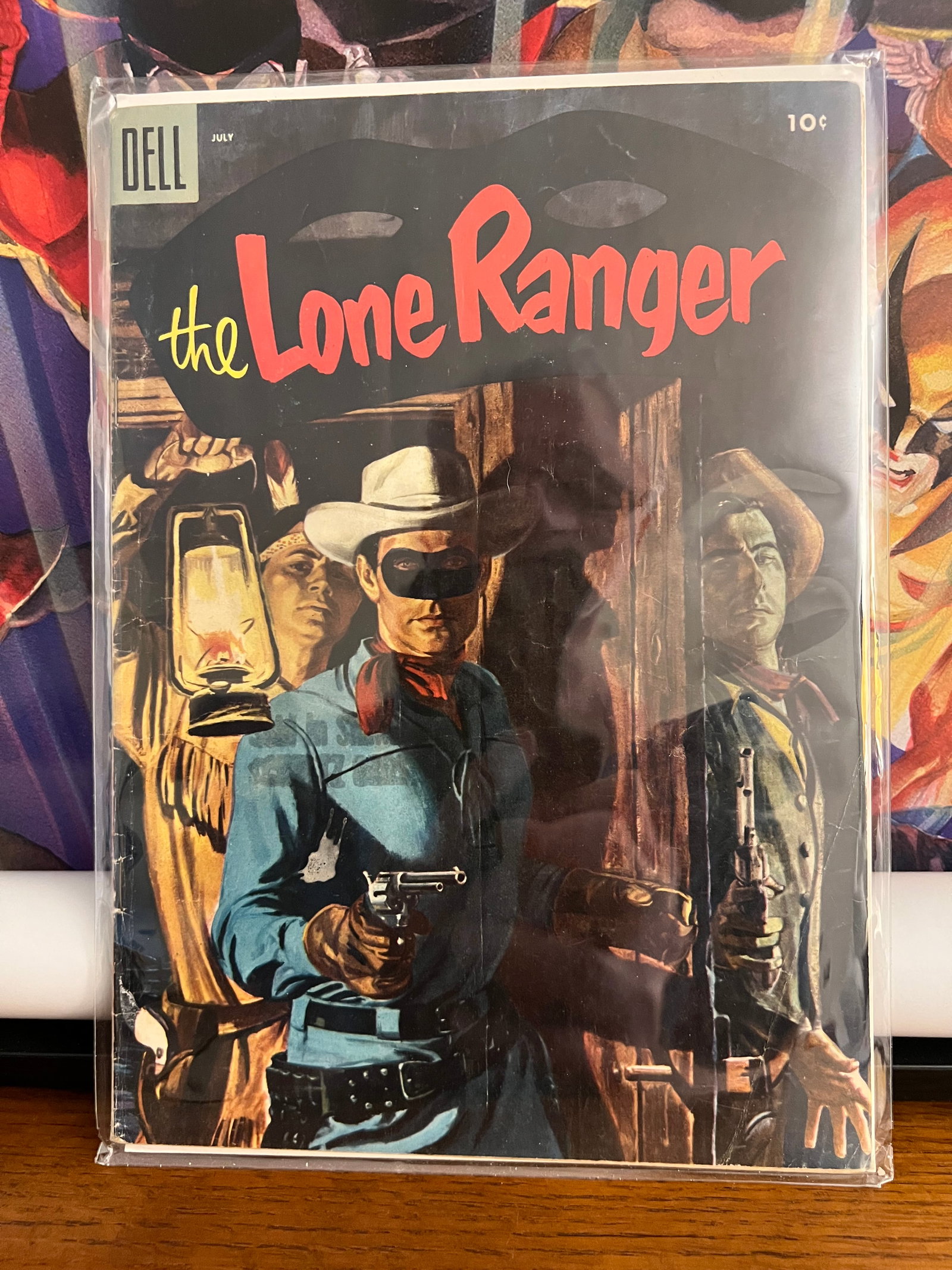 The Lone Ranger 85/Tom Gill&Rex Maxon Art: Title: The Lone Ranger 85/Tom Gill&Rex Maxon Art Description: Description: Date Period: 1955Materials: Dell Comics Reserve: $16.00 Shipping:Domestic: Shipping rates are determined by
