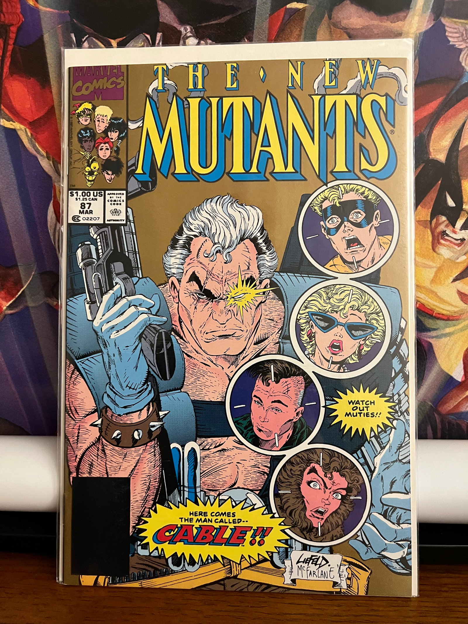 The New Mutants Vol.1 #87 (1 of 1)
