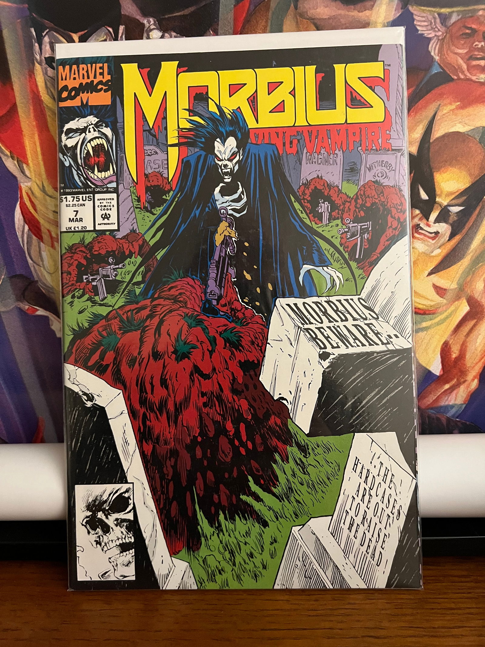 Morbius the Living Vampire #7: Title: Morbius the Living Vampire #7 Description: Description: Date Period: 1993Materials: Marvel Comics Reserve: $6.00 Shipping:Domestic: Shipping rates are determined by destinationInternational: