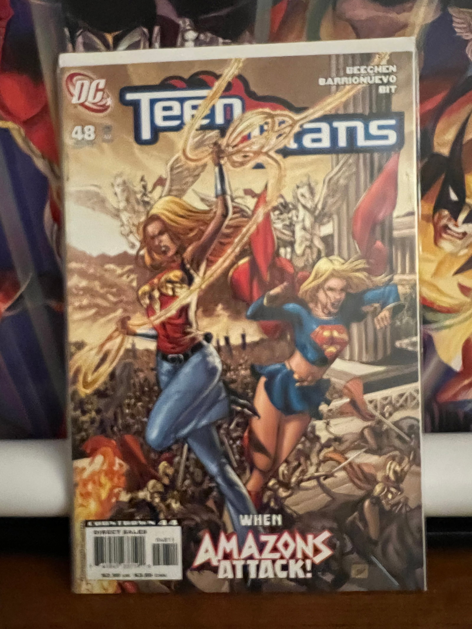 Teen Titans #48: Title: Teen Titans #48 Description: Description: Supergirl apperance Date Period: 2007Materials: DC Comics Reserve: $8.00 Shipping:Domestic: Shipping rates are determined by