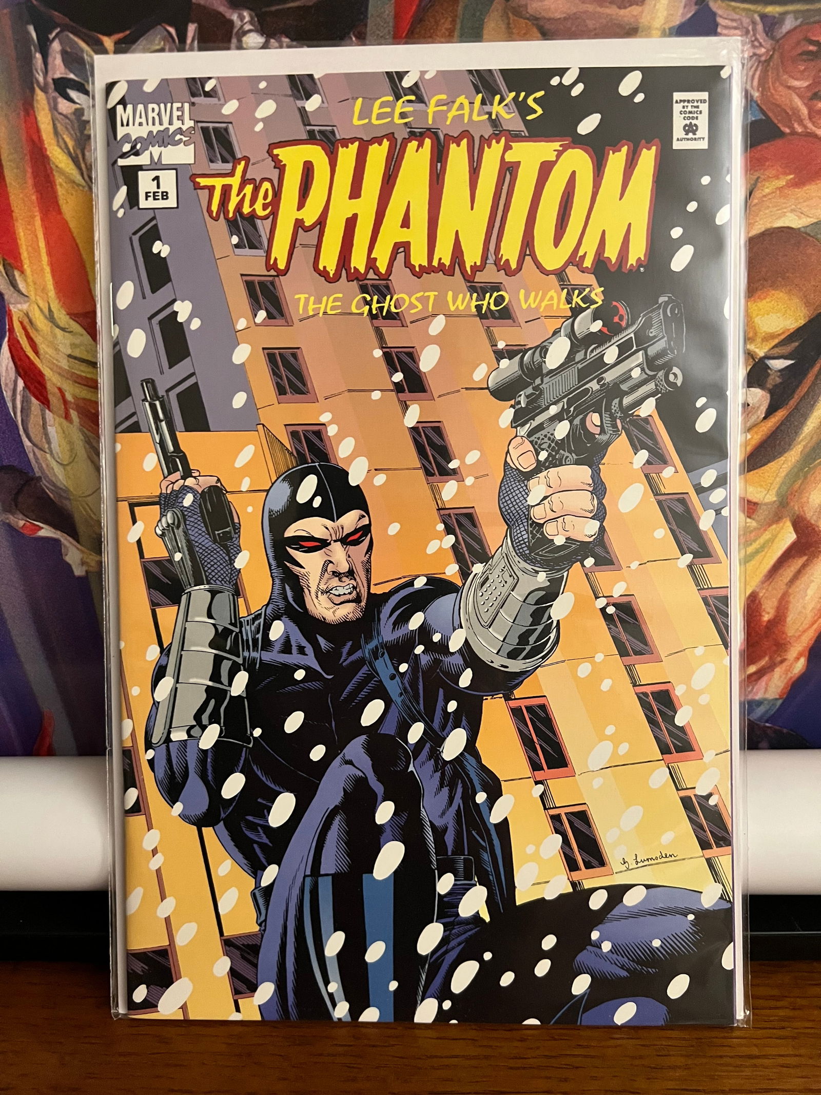 Lee Falk's The Phantom #1: Title: Lee Falk's The Phantom #1 Description: Description: Date Period: 1995Materials: Marvel Comics Reserve: $9.00 Shipping:Domestic: Shipping rates are determined by destinationInternational: