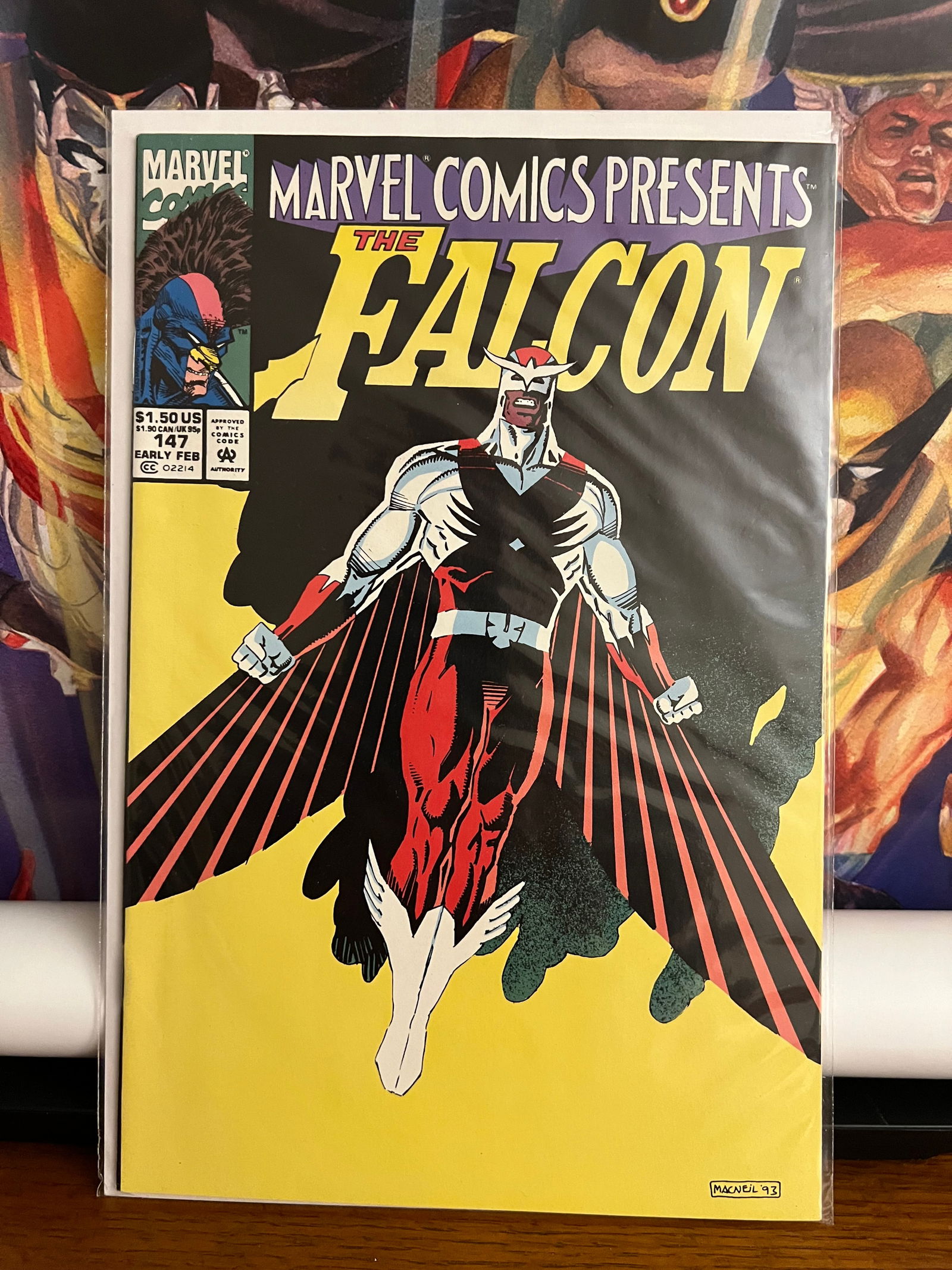 Marvel Comics Presents The Falcon #147: Title: Marvel Comics Presents The Falcon #147 Description: Description: Date Period: 1994Materials: Marvel Comics Reserve: $8.00 Shipping:Domestic: Shipping rates are determined by