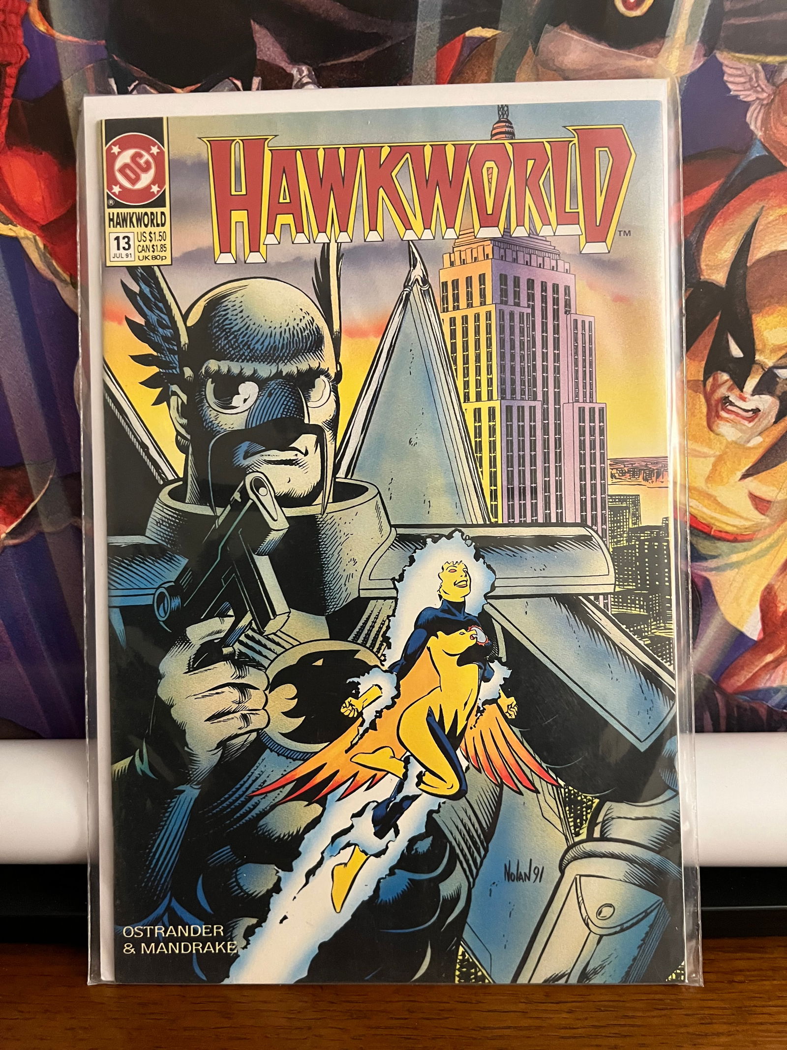 Hawkworld #13: Title: Hawkworld #13 Description: Description: Date Period: 1991Materials: DC Comics Reserve: $8.00 Shipping:Domestic: Shipping rates are determined by destinationInternational: Foreign shipping