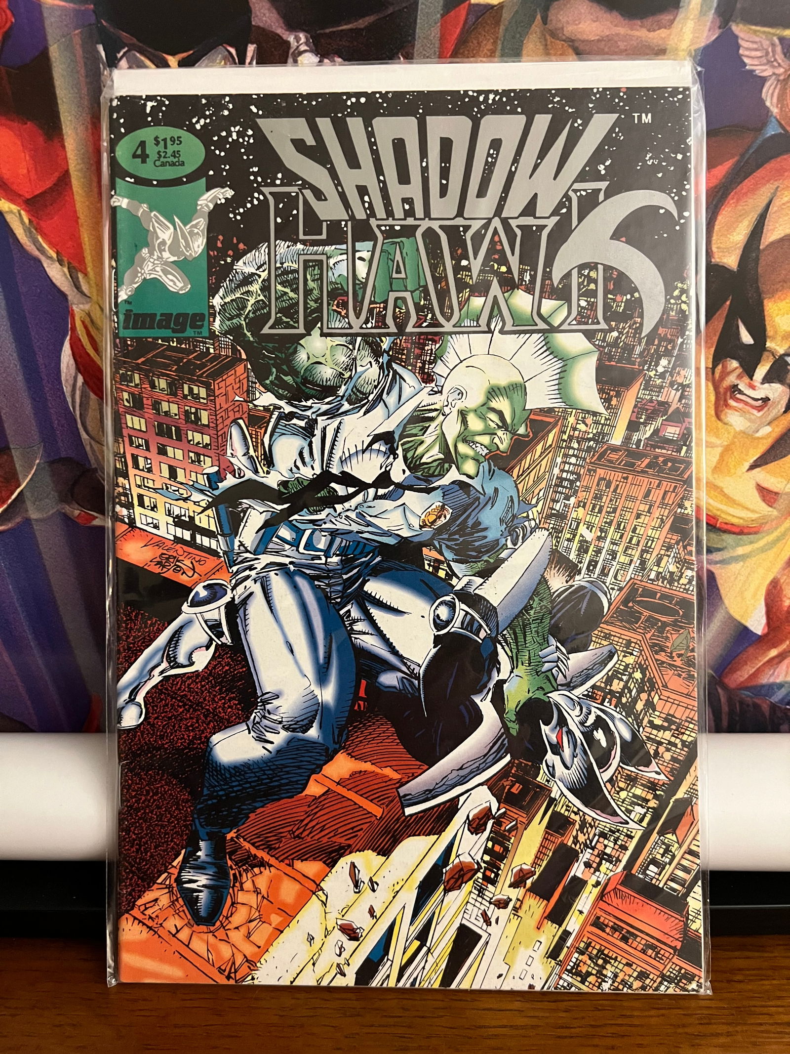 Shadow Hawk #4: Title: Shadow Hawk #4 Description: Description: Date Period: 1993Materials: Image Comics Reserve: $8.00 Shipping:Domestic: Shipping rates are determined by destinationInternational: Foreign