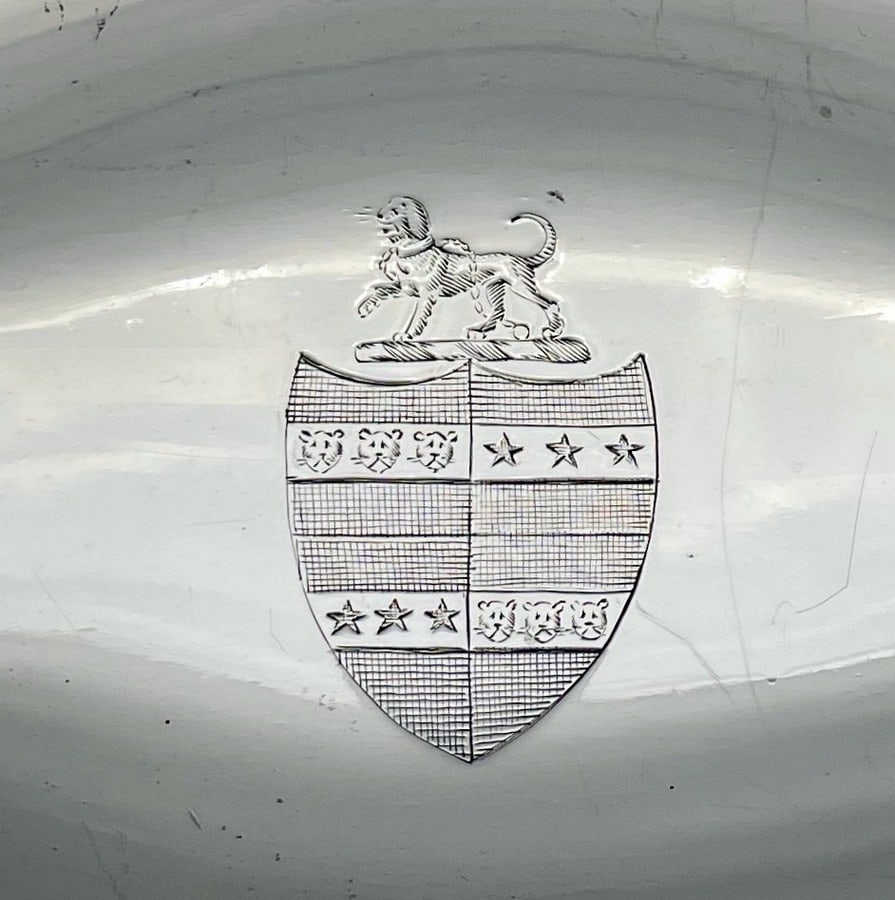 Early 19th Century Antique George III Silver Cake Basket London 1801 William Allen III - 5