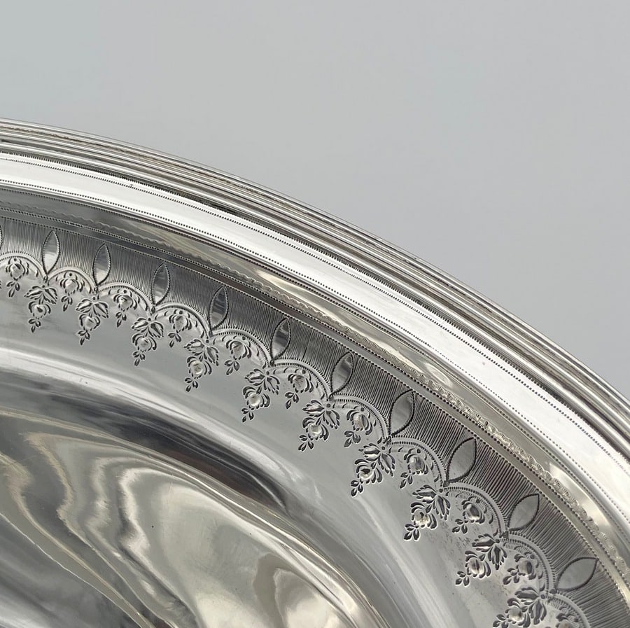 Early 19th Century Antique George III Silver Cake Basket London 1801 William Allen III - 6