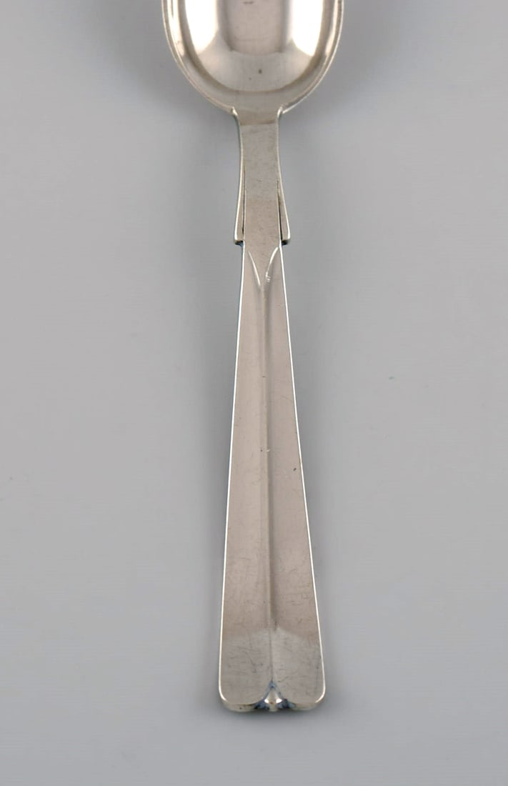 Hans Hansen silverware no. 7. Eight art deco silver (830) teaspoons. 1930s. - 3