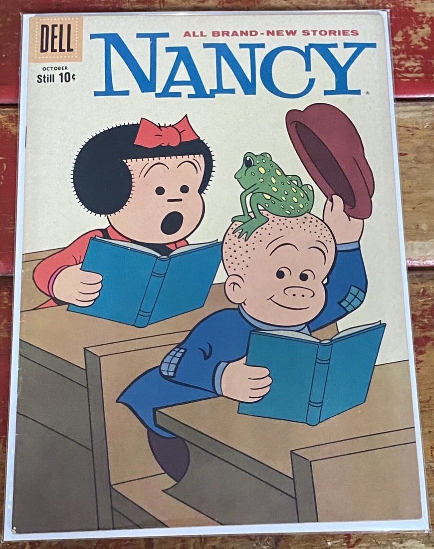 NANCY#171 1959 High Grade Boarded DELL SILVER AGE COMICS Peanuts (1 of 9)