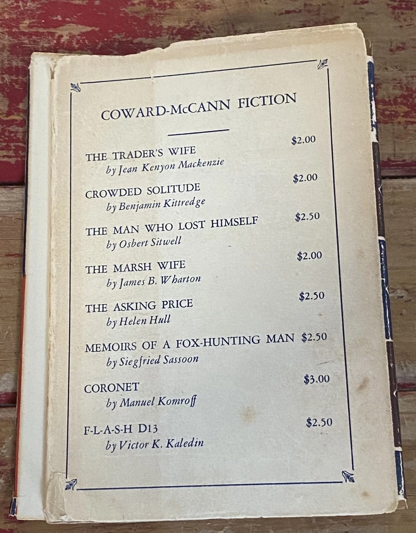 Domitila by Paulo Setubal Coward McCann HC w DJ 1st Ed. 1930 RARE! - 8